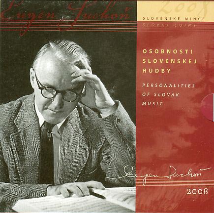Sada mincí Slovenskej republiky 2008 - Eugen Suchoň - Osobnosti slovenskej hudby