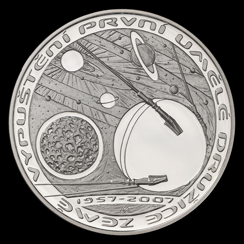 200 Kč/2007 - Vypustenie umelej družice Zem - 50. výročie