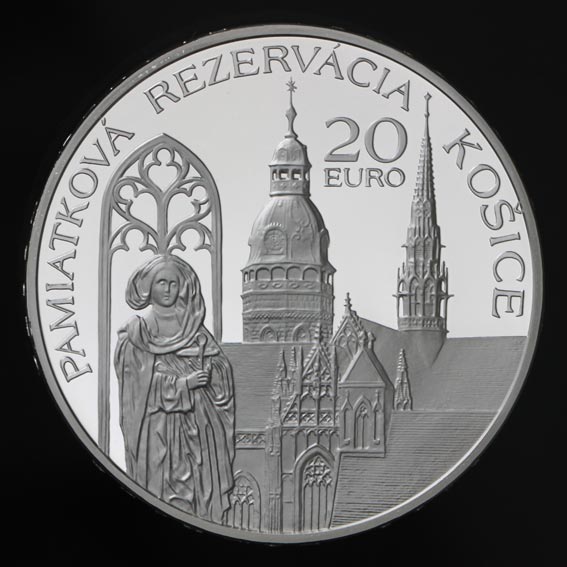 20 Euro/2013 - Košice, pamiatková rezervácia