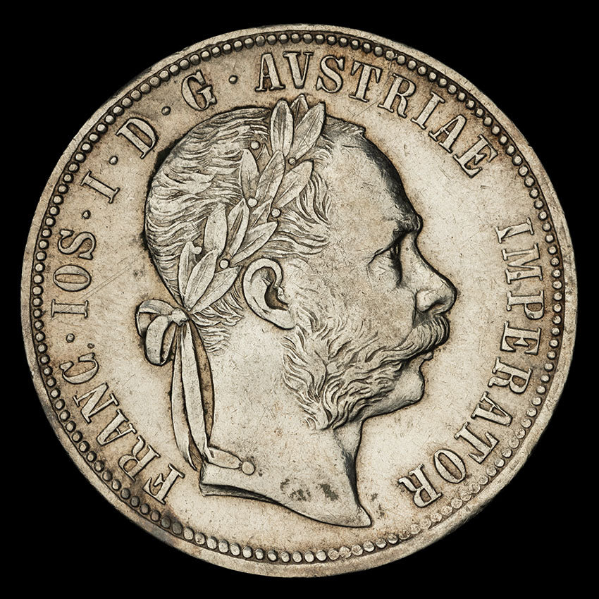 František Jozef I. - 1 Florin 1880 bz
