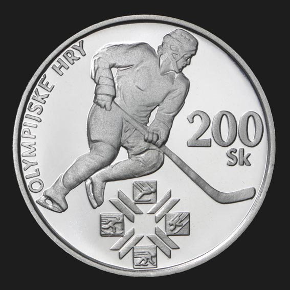 200 Sk/1994 - MOV a prvá účasť SR na OH - 100. výročie založenia