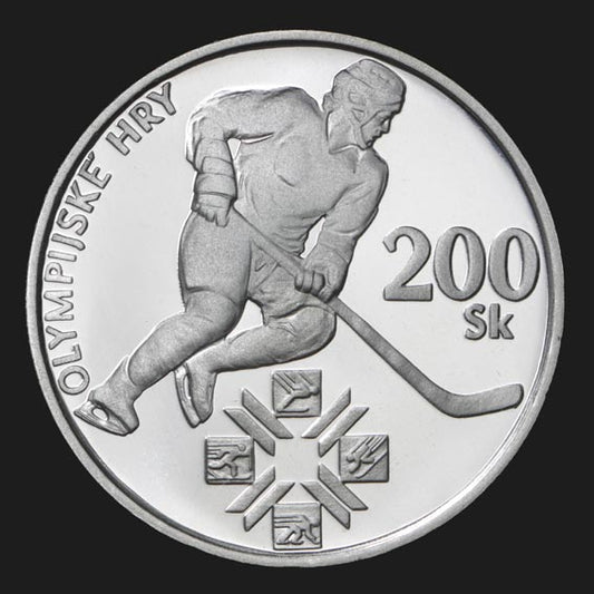 200 Sk/1994 - MOV a prvá účasť SR na OH - 100. výročie založenia