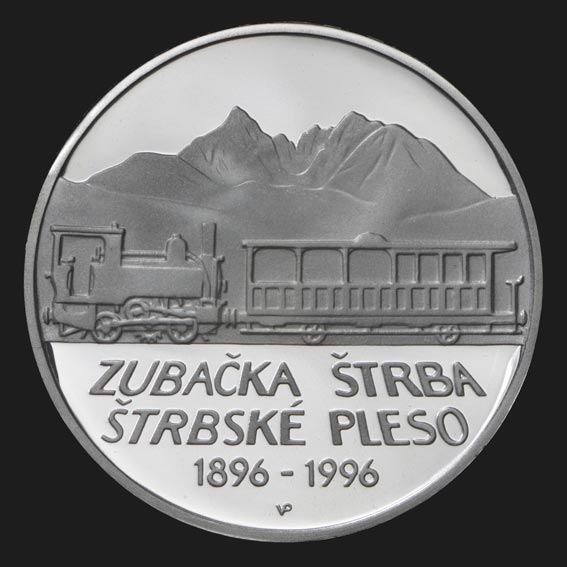 200 Sk/1996 - Zubačka Štrba-Štrbské Pleso - 100. výročie otvorenia prevádzky