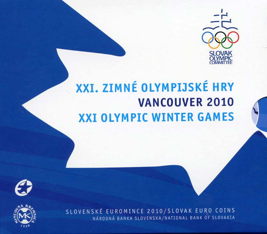 Sada mincí Slovenskej republiky 2010 - XXI. ZOH Vancouver 2010
