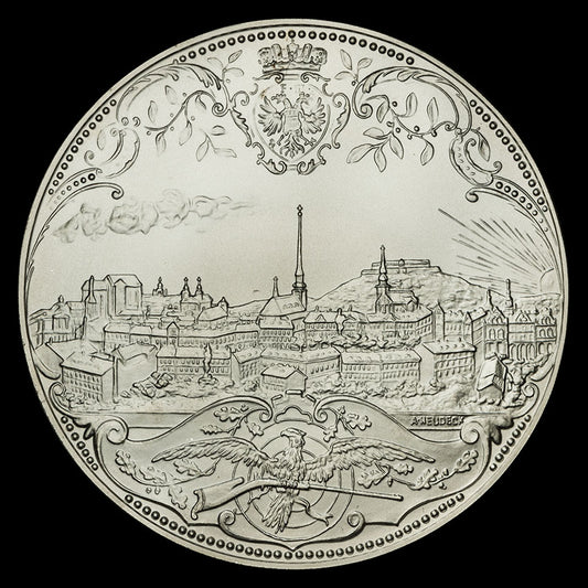 IV. Rakúske spolkové strelby Brno-Brünn 1892 - strieborná replika