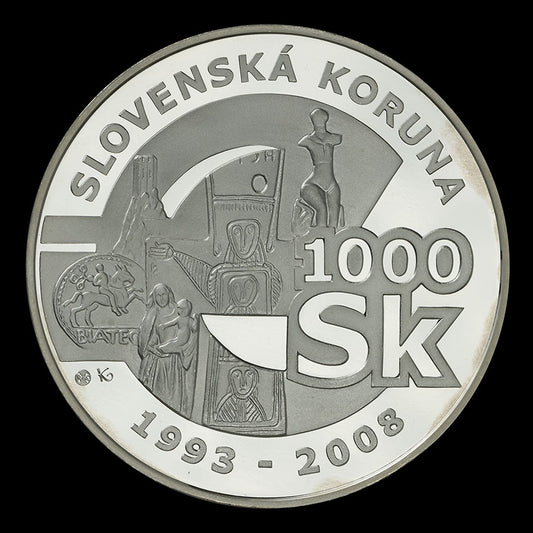 1000 Sk/2008 - Rozlúčka so slovenskou korunou