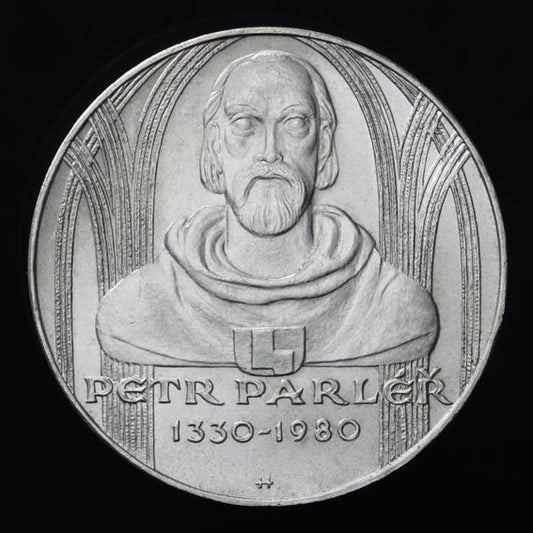 100 Kčs/1980 - Petr Parléř - 650. výročie narodenia