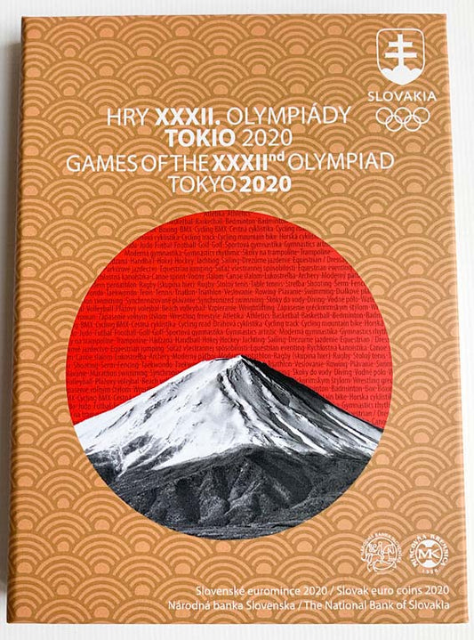 Sada mincí Slovenskej republiky 2020 - Tokyo XXXII. OH Proof Like