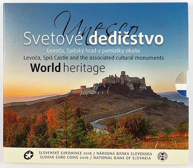 Sada mincí Slovenskej republiky 2016 - Svetové dedičstvo Levoča, Spišský hrad a pamiatky okolia