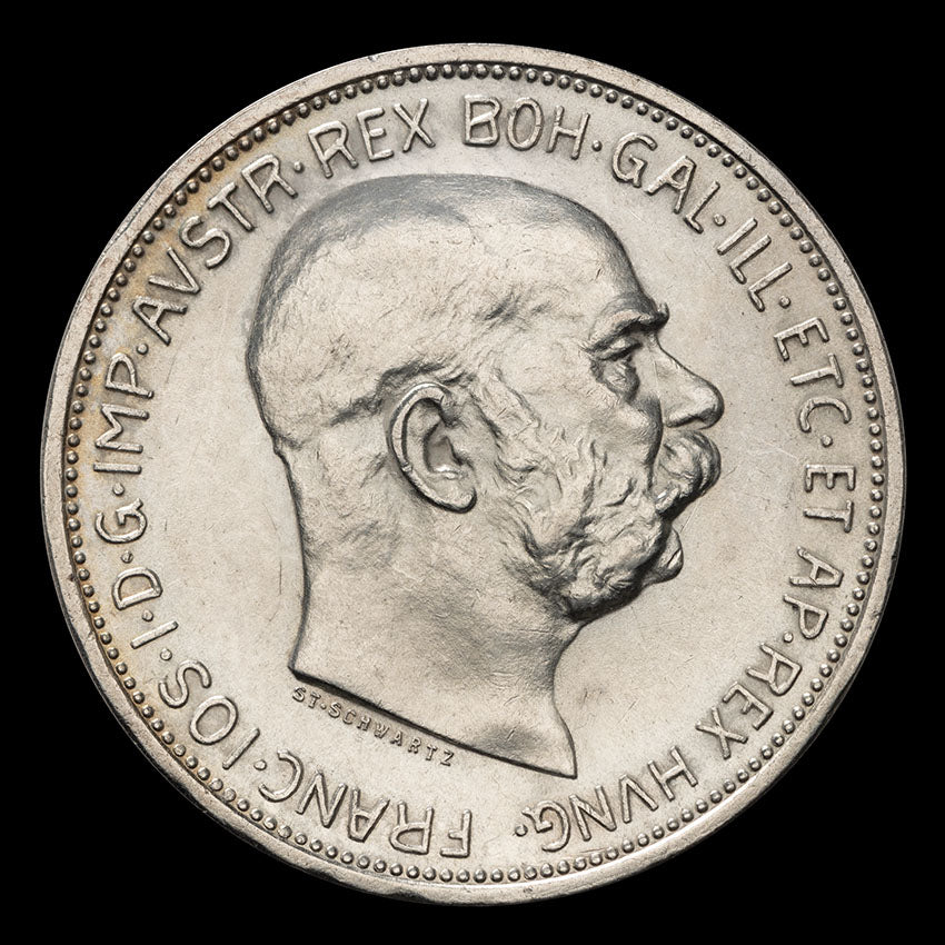 František Jozef I. - 2 Koruna 1912 bz