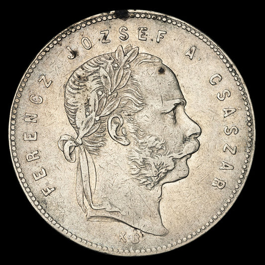 František Jozef I. - 1 Forint 1869 KB