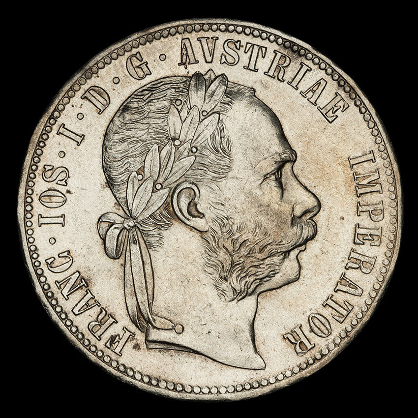 František Jozef I. - 1 Florin 1877 bz