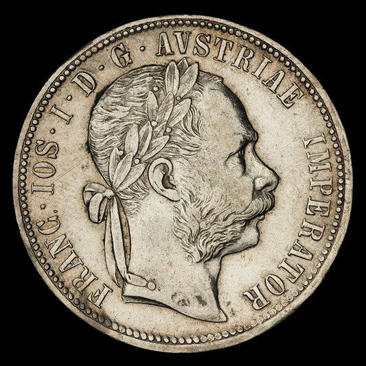František Jozef I. - 1 Florin 1880 bz