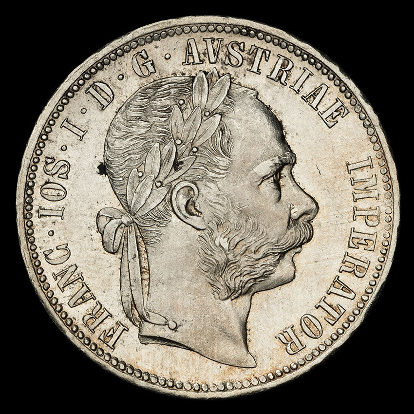 František Jozef I. - 1 Florin 1881 bz